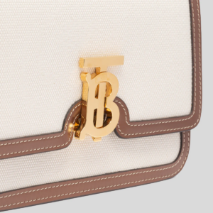 Tui Burberry Two Tone Canvas Small 'Malt Brown' 80393651