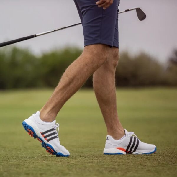 Giay Adidas Tour360 22 'White Blue Rush Turbo' GV7244
