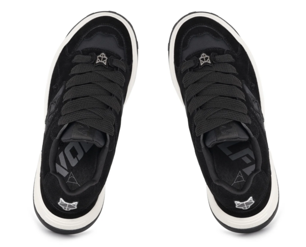 Giay Naked Wolfe Crash Cow Suede 'Black'
