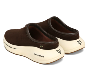 Giay Naked Wolfe Dawn 'Brown Suede Combo'