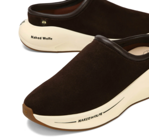 Giay Naked Wolfe Dawn 'Brown Suede Combo'