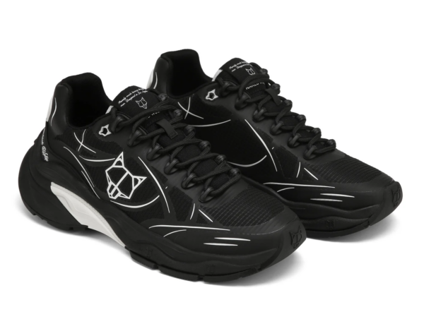 Giay Naked Wolfe Fizz 'Black Mesh'