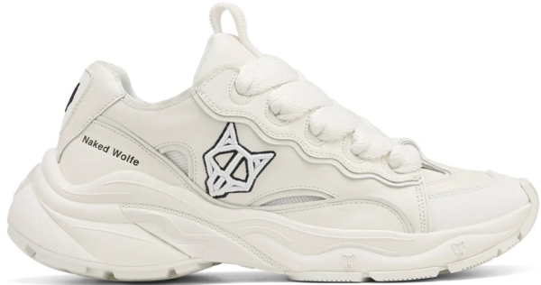 Giay Naked Wolfe Flip 'White Cow Leather'