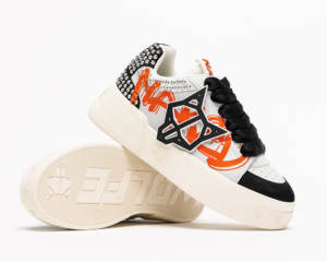 Giay Naked Wolfe Kosa 'Graffiti Black White'