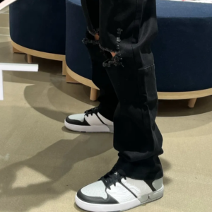 Giay Nike Air Jordan Nu Retro 1 Low 'Black Grey' FB4412-106