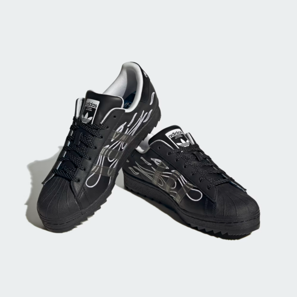 Giay Adidas x NSRC Superstar Ripple 'Black Transl' ID2176