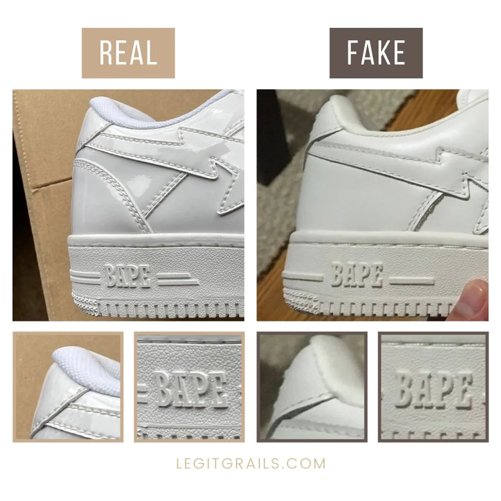 Legitcheck: Những mẹo giúp bạn phân biệt Bapesta real và fake Hinh anh 5: Legitcheck: Nhung meo giup ban phan biet Bapesta real va fake