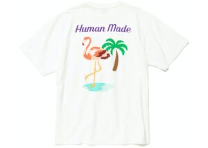 Ao Human Made Flamingo Pocket T-Shirt 'White'