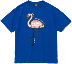 Ao Human Made Flamingo T-Shirt 'Blue'