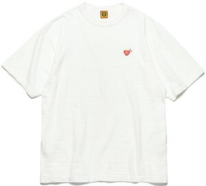Ao Human Made Heart Badge T-Shirt FW22 'White'