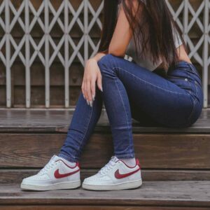 Giay Nike Court Vision 'White Red Gold' DH3158-106