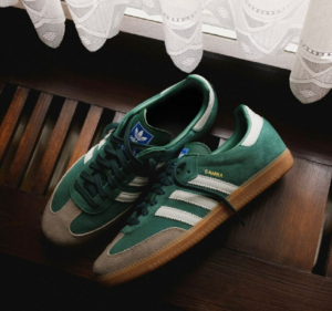 Giay Adidas Samba OG 'Collegiate Green Gum Grey Toe' ID2054