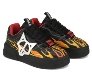 Giay Naked Wolfe Kosa 'Black Flames'