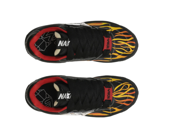 Giay Naked Wolfe Kosa 'Black Flames'
