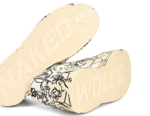 Giay Naked Wolfe Kosa 'Black Scribble'