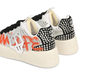 Giay Naked Wolfe Kosa 'Graffiti Black White'