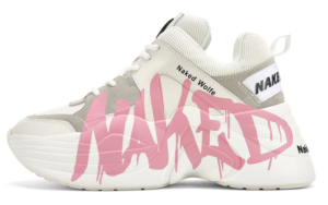 Giay Naked Wolfe Track 'Logo Pink'