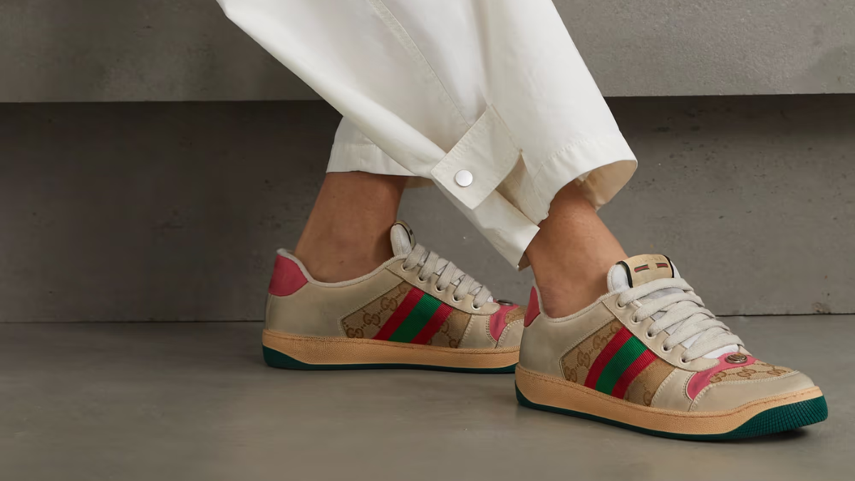 Hinh anh 6: Legit Check: Cach phan biet giay Gucci Screener Real va Fake