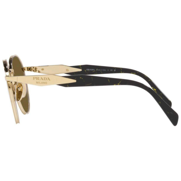 Kinh Prada Pale 'Gold Dark Brown' PR56ZSZVN01T