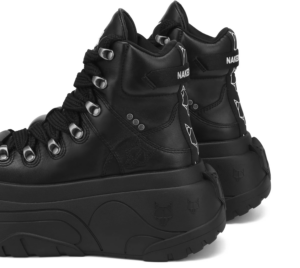 Giay Naked Wolfe Radiant 'Black Leather'