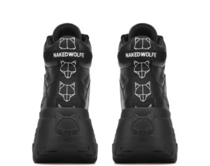 Giay Naked Wolfe Radiant 'Black Leather'