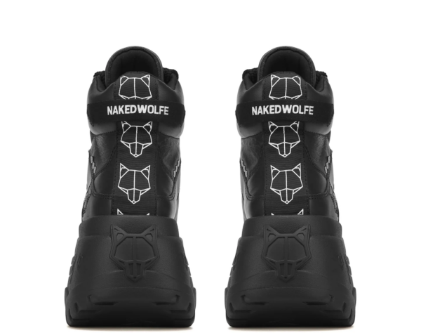 Giay Naked Wolfe Radiant 'Black Leather'