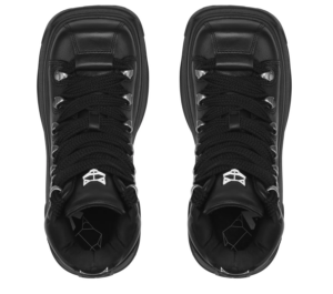 Giay Naked Wolfe Radiant 'Black Leather'