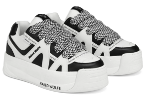 Giay Naked Wolfe Slide 'Black White Combo'