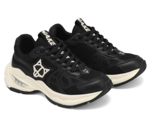 Giay Naked Wolfe Smash 'Black Mesh'