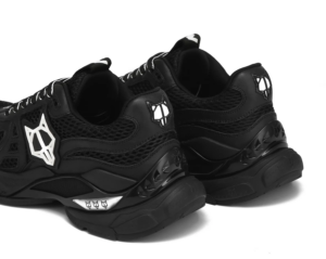 Giay Naked Wolfe Smash Double 'Black Mesh'