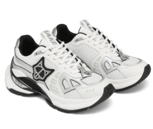 Giay Naked Wolfe Smash 'White Silver Mesh'