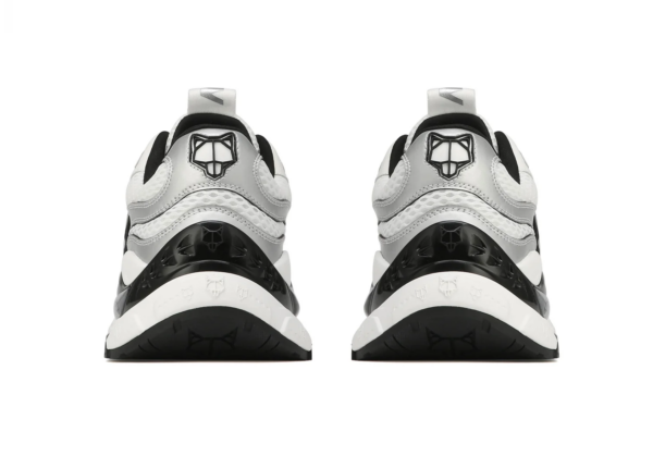 Giay Naked Wolfe Smash 'White Silver Mesh'