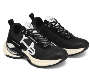 Giay Naked Wolfe Society 'Black Nylon'