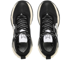 Giay Naked Wolfe Society 'Black Nylon'