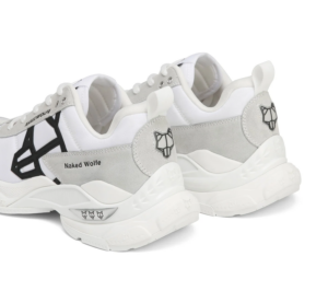 Giay Naked Wolfe Society 'White Nylon'