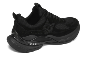 Giay Naked Wolfe Super 'Double Black Suede'