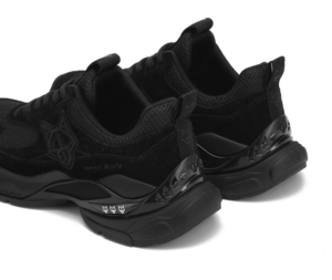 Giay Naked Wolfe Super 'Double Black Suede'