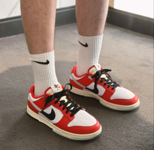 Giay Nike Dunk Low Retro PRM 'University Red Black' DZ2536-600
