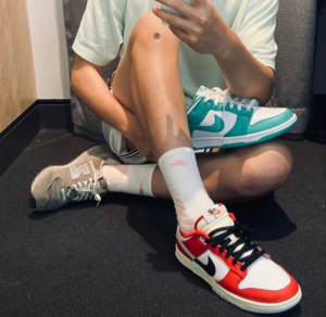 Giay Nike Dunk Low Retro PRM 'University Red Black' DZ2536-600