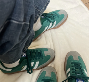 Giay Adidas Samba OG 'Collegiate Green Gum Grey Toe' ID2054