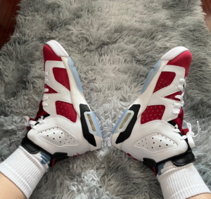 Giay Nike Air Jordan 6 Retro 'Carmine' 384665-106