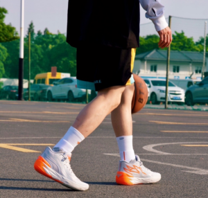 Giay Puma MB.02 'Platinum Gray Ultra Orange' 378288-02