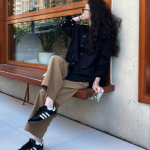 Giay Adidas Samba Decon 'Black Gum' IF0641