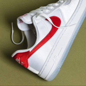 Giay Nike Air Force 1 '07 Essential 'White Varsity Red' DX6541-100