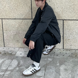 Giay Adidas Spezial Handball 'White Core Black' IE3403