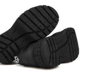 Giay Naked Wolfe Sporty 'Black Leather'