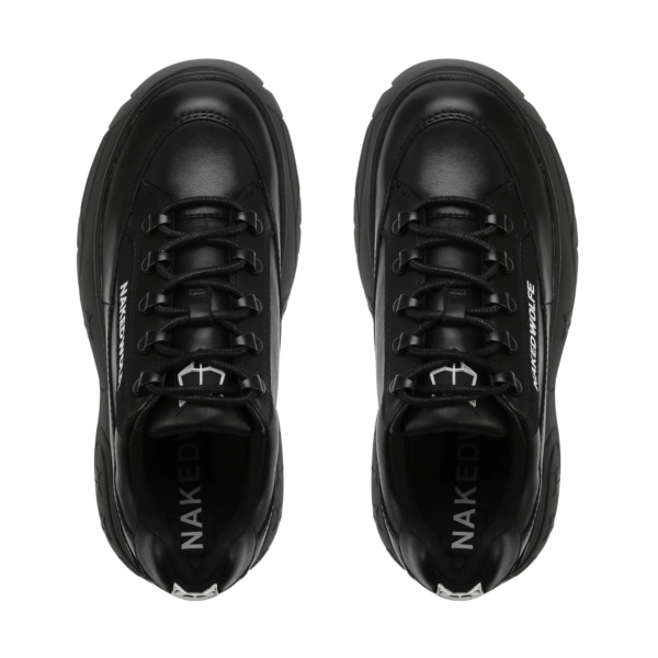 Giay Naked Wolfer Sprinter 'Black Leather'
