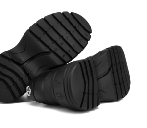 Giay Naked Wolfer Sprinter 'Black Leather'