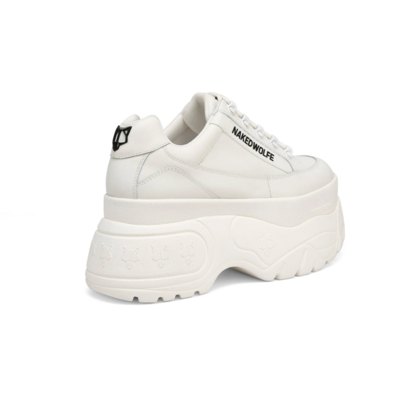 Giay Naked Wolfe Sprinter 'White Leather'