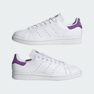 Giay Adidas Stan Smith 'White Purple' EE5864
